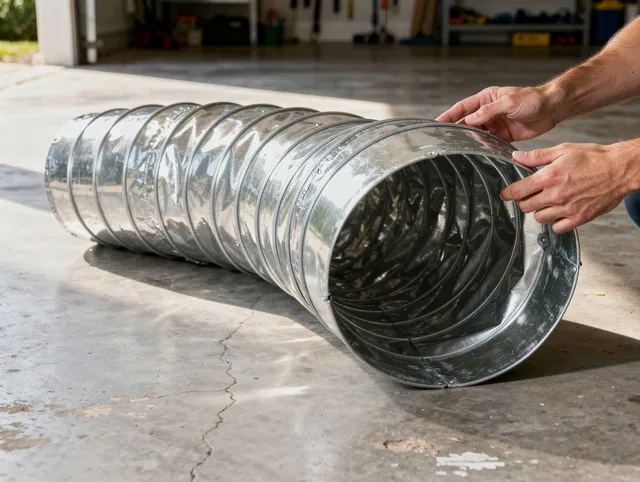 Avon Lake Dryer Vent Cleaning specialist using advanced equipment for thorough duct cleaning in Avon Lake