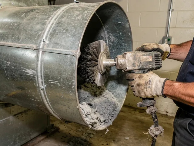 Industrial-grade dryer vent cleaning by Avon Lake Dryer Vent Cleaning in Avon Lake